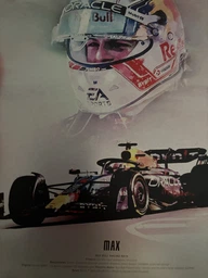 Металевий постер "Formula- Max", 25см*18см , p-111