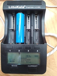 Аккумулятор Vipow 18650 Li-Ion ICR18650 TipTop, 2000 мАч, 3.7V 1 шт Blue (ICR18650-2000mAhTT) фото от покупателей 1