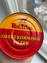 Сюрстремминг Surstromming Röda Ulven 400г банка (ферментированная сельдь Surströmming сюрстреминг) (22199) фото от покупателей 11