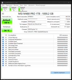 SSD накопитель MSI Spatium M480 Pro 2TB (S78-440Q600-P83) [145828]