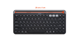 Клавиатура беспроводная 2E KS250 Wireless USB/Bluetooth Black (2E-KS250WBK_UA) фото от покупателей 1