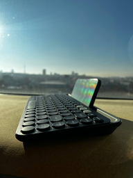 Клавиатура беспроводная 2E KS250 Wireless USB/Bluetooth Black (2E-KS250WBK_UA)