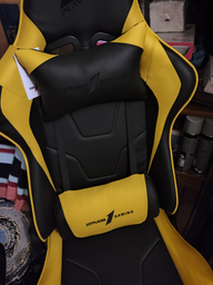 Кресло для геймеров 1stPlayer FK2 Black-Yellow фото от покупателей 8