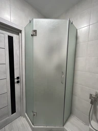 Душевая кабина SPLENKO 700 х 700 x 2000 мм в черном профиле Лофт Enrica Loft распашная дверь 600 мм фото от покупателей 1