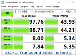 Карта памяти Transcend 300S SDXC 1TB UHS-I U3 V30 (TS1TSDC300S) фото от покупателей 15