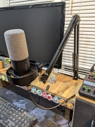 Настольный держатель для микрофона стойка-пантограф Bodasan Sound (hbs-1) фото от покупателей 4
