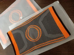 Бандаж на коленный сустав BD AB090. XXL/44-46см. Эластичный. Черно-Зеленый. Бандаж колена. Ортез колена. Наколенник ортопедический