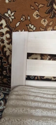 Ліжко FAGUS Техас бук білий ivory 140х200 фото від покупців 2