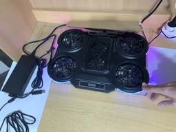 Охолоджуюча підставка для ноутбука GamePro CP770 Black фото від покупців 15