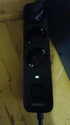 Мережевий подовжувач VIDEX ONCORD з/з 3п 3м (3x1.5мм) з кнопкою Black фото від покупців 4