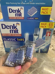 Таблетки для посудомийки Denk mit 65шт