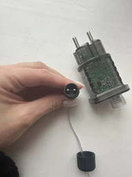 Перехідник Aux Hoco LS37 Spirit 2in1 transparent external sound card USB to 3.5mm Gray фото від покупців 3