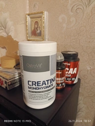 Креатин Ostrovit Creatine 1000g (Green Apple)