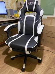 Кресло геймерское AMF VR Racer Dexter Webster Черное с красным (545086/BN-W0008) фото от покупателей 9