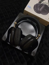 Навушники накладні Hoco W35 Max Joy з мікрофоном BT5.3 AUX TF 90h Silver White