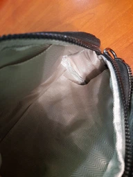Жіноча шкіряна сумка Vintage 19,5х12,5х7 см руда стьобана на два відділення 60724