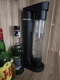 Аппарат / Сифон для газирования воды и напитков SODA@HOME MERCURIUS Black с балоном СО₂