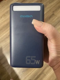 Повербанк УМБ Choetech B664-CCBE 50000mAh PD3.0 65W USB-C/3хUSB-A 18W Li-pol LED Light черный фото от покупателей 19