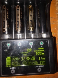 Акумулятор 18650 3500mAh Li-Ion, (3550-3650mah), 3.7V (2.75-4.2V), Blac Liitokala (Lii-35A) фото від покупців 7