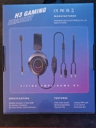 Ігрова гарнітура Fifine H3 RGB Black (H3) фото від покупців 7