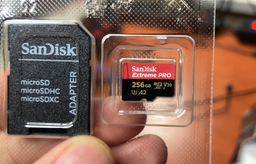 Карта памяти SanDisk Extreme Pro microSDXC 256GB UHS-I U3 + SD адаптер (SDSQXCD-256G-GN6MA)