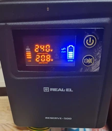 Джерело безпребійного живлення REAL-EL Reserve-500 (EL122100003)