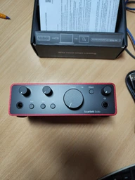 Аудиоинтерфейс Focusrite Scarlett Solo 4th Gen (234617) фото от покупателей 7