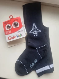 Детские колготки 2-3 года хлопковые для девочек Conte Kids Tip-Top 4С-02СП-509 14 р 92-98 см Светло-розовые (4810226445112)