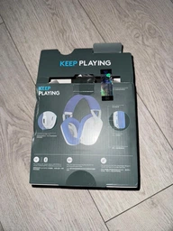 Наушники Logitech G435 LIGHTSPEED Wireless Gaming Headset - Blue (981-001062) сине-фиолетовые фото от покупателей 12