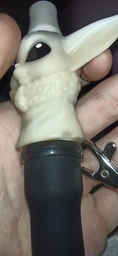 Индивидуальный мундштук "Grogu (Йода)" от Vibe Hookah для кальяна фото от покупателей 1