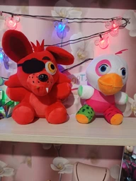 М’яка іграшка аніматронік Фоксі Лис червоний 17 см - FNAF / 5 ночей з Фредді фото від покупців 1