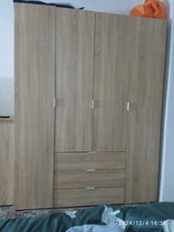 Шафа розпашна для одягу Doros Гелар 155х49,5х203,4 см Білий (DRS-011100) фото від покупців 12