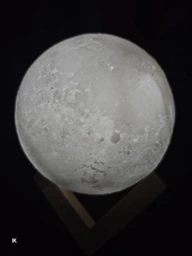 Ночник 3D Moon light Луна на подставке, диаметр 11 см