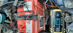 Зарядное устройство для автомобильного аккумулятора Foxsur 12V-24V 8A Желтый FBC122408D фото от покупателей 3