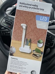 Настольная аккумуляторная LED лампа Desk lamp WHITE (61901TT698) фото от покупателей 14