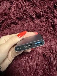 Переходник для Type-C на USB и SD/TF Card Reader адаптер для USB-C на флешку и SD TF картридер фото от покупателей 4