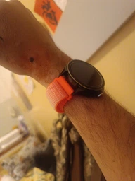 Ремінець 22мм нейлоновий липучка для Xiaomi Amazfit Stratos 3 | GTR 47 | GTR 2 | GTR 3/Pro Червоний BeWatch (1021302)