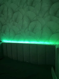Лента светодиодная на клейком основании RGB 5050 – 5 м. LED лента от USB фото от покупателей 8
