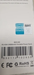 УМБ Choetech B653 20000 mAh Black (B653-CCBK) фото від покупців 3