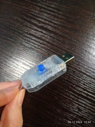 Кнопковий USB контролер з кабелем для гірлянд та світлодіодни стрічок