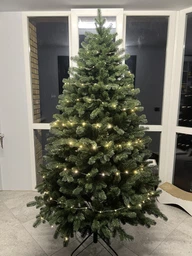 Светодиодная новогодняя LED гирлянда-нить "КАПЛИ РОССЫ" на батарейках + USB 100LED 10 м Синий (90887083) фото от покупателей 6