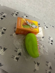 Паровая щетка расческа для вычесывания шерсти котов 3 в 1 Steamy Cat Brush Зеленая фото от покупателей 6
