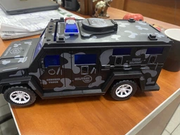 Машина сейф-копилка CASH TRUCK с кодовым замком и отпечатком пальца фото от покупателей 10