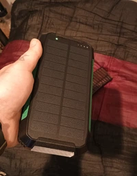 УМБ AURA NRG-30SE ARM SOLAR 30000 mAh Wireless charging Green фото от покупателей 15
