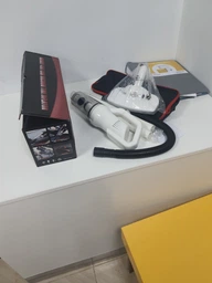 Беспроводной пылесос 2в1 Grikey Home Cleaner 3, для дома с подсветкой, 170W, Белый (GK489)