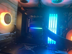 Оперативная память Kingston Fury DDR4-3200 16384MB PC4-25600 (Kit of 2x8192) Beast RGB 1Rx8 Black (KF432C16BB2AK2/16) фото от покупателей 7