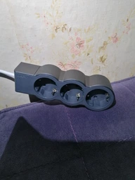 Подовжувач Legrand Стандарт 3х2K+C розетки, 16 А, без кабелю Білий/Сірий (694573) фото від покупців 1