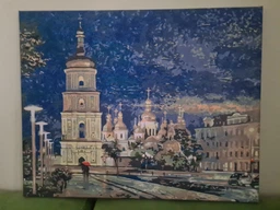 Картина по номерам. Софийская площадь ©Сергей Брандт. 40х50. KHO3634. Идейка