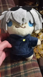 М'яка плюшева іграшка Годжо Сатору аніме Магічна Битва Plush toy Gojo Satoru anime Jujutsu Kaisen фото від покупців 1