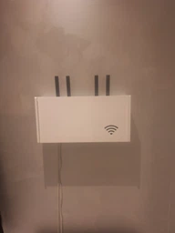 Полка для роутера Wi-Fi коробка 40*20*10 см Белая фото от покупателей 10